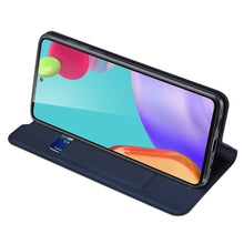 Заредете изображение във визуализатора на галерията – DUX DUCIS Skin Pro Bookcase type case for Samsung Galaxy A52s 5G / A52 5G / A52 4G blue - TopMag
