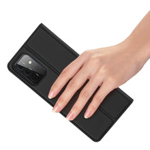 Заредете изображение във визуализатора на галерията – DUX DUCIS Skin Pro Bookcase type case for Samsung Galaxy A72 4G black - TopMag
