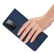 Заредете изображение във визуализатора на галерията – DUX DUCIS Skin Pro Bookcase type case for Samsung Galaxy A72 4G blue - TopMag
