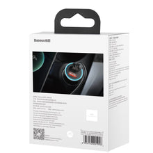 Заредете изображение във визуализатора на галерията – Baseus Golden Contactor Pro quick car charger 2x USB 40 W Quick Charge SCP FCP AFC + USB - USB Type C cable gray (TZCCJD-A0G) - TopMag
