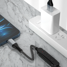 Заредете изображение във визуализатора на галерията – Dudao USB cable - micro USB 5 A 1 m timer timer 1 - 5 hours black (L7xsM) - TopMag

