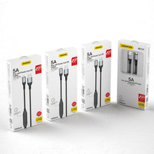 Заредете изображение във визуализатора на галерията – Dudao USB cable - micro USB 5 A 1 m timer timer 1 - 5 hours black (L7xsM) - TopMag

