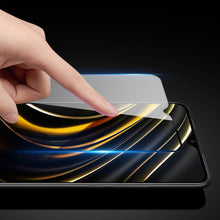 Заредете изображение във визуализатора на галерията – Dux Ducis 9D Tempered Glass Tough Screen Protector Full Coveraged with Frame for Xiaomi Poco M3 black (case friendly) - TopMag
