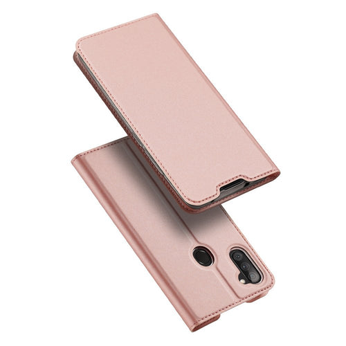 DUX DUCIS Skin Pro Bookcase type case for Samsung Galaxy A11 / M11 pink - TopMag