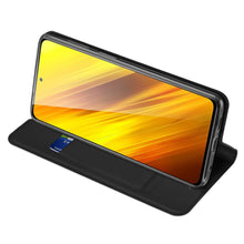 Заредете изображение във визуализатора на галерията – DUX DUCIS Skin Pro Bookcase type case for Xiaomi Poco M3 / Xiaomi Redmi 9T black - TopMag
