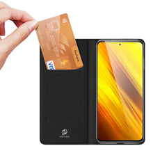 Заредете изображение във визуализатора на галерията – DUX DUCIS Skin Pro Bookcase type case for Xiaomi Poco M3 / Xiaomi Redmi 9T black - TopMag
