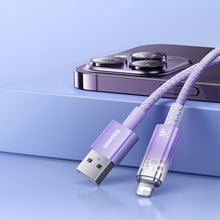 Заредете изображение във визуализатора на галерията – Baseus Explorer Series cable USB - Lightning 2.4A 2 m white (CATS010102)
