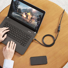 Заредете изображение във визуализатора на галерията – Ugreen Extension Cable Ethernet RJ45 Cat 7 10000Mbps / 10 Gbps 2m Black (NW148) - TopMag
