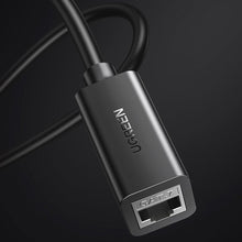 Заредете изображение във визуализатора на галерията – Ugreen Extension Cable Ethernet RJ45 Cat 7 10000Mbps / 10 Gbps 2m Black (NW148) - TopMag

