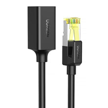 Заредете изображение във визуализатора на галерията – Ugreen Extension Cable Ethernet RJ45 Cat 7 10000Mbps / 10 Gbps 2m Black (NW148) - TopMag
