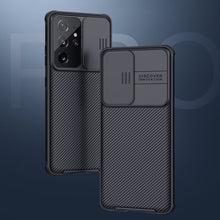 Заредете изображение във визуализатора на галерията – Nillkin CamShield Pro Case Armor Pouch Cover Camera Protector Camera Samsung Galaxy S21 Ultra 5G Black - TopMag
