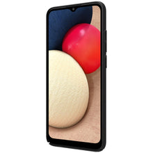 Заредете изображение във визуализатора на галерията – Nillkin Super Frosted Shield Case + kickstand for Samsung Galaxy A02s EU black - TopMag
