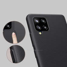 Заредете изображение във визуализатора на галерията – Nillkin Super Frosted Shield Case + kickstand for Samsung Galaxy A42 5G black - TopMag
