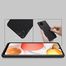 Заредете изображение във визуализатора на галерията – Nillkin Super Frosted Shield Case + kickstand for Samsung Galaxy A42 5G black - TopMag
