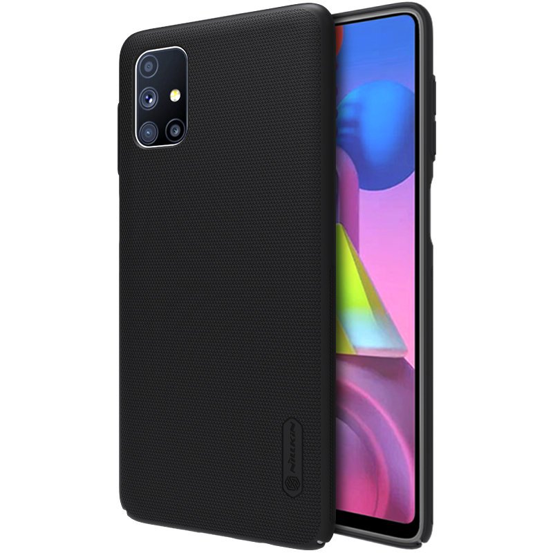 Nillkin Super Frosted Shield Case + kickstand for Samsung Galaxy M51 black - TopMag