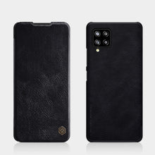 Заредете изображение във визуализатора на галерията – Nillkin Qin original leather case cover for Samsung Galaxy A42 5G black - TopMag
