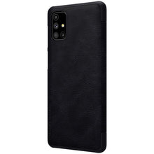 Заредете изображение във визуализатора на галерията – Nillkin Qin original leather case cover for Samsung Galaxy M51 black - TopMag
