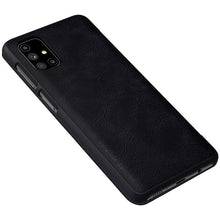 Заредете изображение във визуализатора на галерията – Nillkin Qin original leather case cover for Samsung Galaxy M51 black - TopMag
