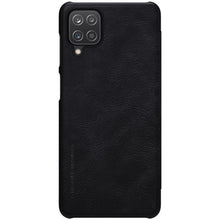 Заредете изображение във визуализатора на галерията – Nillkin Qin leather holster for Samsung Galaxy A12 / Galaxy M12 black - TopMag
