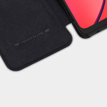 Заредете изображение във визуализатора на галерията – Nillkin Qin leather holster for Samsung Galaxy A12 / Galaxy M12 black - TopMag
