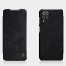Заредете изображение във визуализатора на галерията – Nillkin Qin leather holster for Samsung Galaxy A12 / Galaxy M12 black - TopMag
