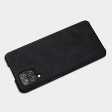 Заредете изображение във визуализатора на галерията – Nillkin Qin leather holster for Samsung Galaxy A12 / Galaxy M12 black - TopMag
