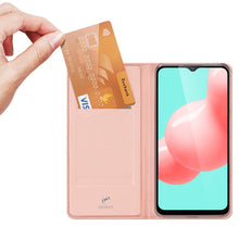 Заредете изображение във визуализатора на галерията – DUX DUCIS Skin Pro Bookcase type case for Samsung Galaxy A32 5G pink - TopMag
