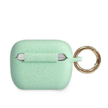 Заредете изображение във визуализатора на галерията – Guess GUACAPSILGLGN AirPods Pro cover zielony/green Silicone Glitter - TopMag
