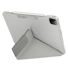 Заредете изображение във визуализатора на галерията – UNIQ etui Camden iPad Pro 11" (2021) szary/fossil grey Antimicrobial
