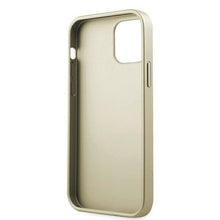 Заредете изображение във визуализатора на галерията – Guess GUHCP12MIGLGO iPhone 12/12 Pro 6,1" złoty/gold hardcase Iridescent - TopMag
