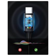 Заредете изображение във визуализатора на галерията – Ugreen AUX stereo audio cable 3.5 mm mini jack - USB Type C for tablet phone 1m black (CM450 20192) - TopMag
