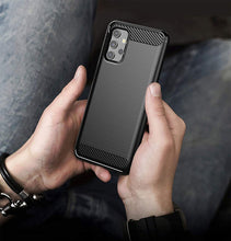 Заредете изображение във визуализатора на галерията – Carbon Case Flexible TPU Cover for Samsung Galaxy A32 5G black - TopMag
