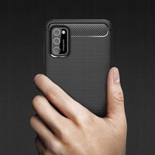 Заредете изображение във визуализатора на галерията – Carbon Case Flexible Cover TPU Case for Xiaomi Poco M3 black - TopMag
