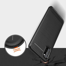 Заредете изображение във визуализатора на галерията – Carbon Case Flexible Cover TPU Case for Xiaomi Poco M3 black - TopMag
