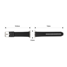Заредете изображение във визуализатора на галерията – Ringke Rubber One silicone bracelet band smart watch strapwatch Watch 7 45mm / Watch 6 44mm / Watch 5 44mm / Watch 4 44mm / Watch SE 44mm black (AW-B-44-10) - TopMag
