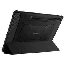 Заредете изображение във визуализатора на галерията – SPIGEN RUGGED ARMOR "PRO" GALAXY TAB S7 + PLUS 12.4 T970 / T976 BLACK - TopMag
