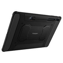 Заредете изображение във визуализатора на галерията – SPIGEN RUGGED ARMOR "PRO" GALAXY TAB S7 + PLUS 12.4 T970 / T976 BLACK - TopMag
