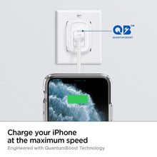 Заредете изображение във визуализатора на галерията – SPIGEN PE2009EU POWERARC NETWORK CHARGER PD20W / 3A WHITE
