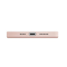 Заредете изображение във визуализатора на галерията – UNIQ etui Lino Hue iPhone 12 Pro Max 6,7" różowy/blush pink Antimicrobial - TopMag
