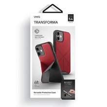 Заредете изображение във визуализатора на галерията – UNIQ etui Transforma iPhone 12 mini 5,4" czerwony/coral red - TopMag
