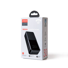 Заредете изображение във визуализатора на галерията – Joyroom power bank 15W 30000mAh PD QC3.0 AFC black (JR-T015)
