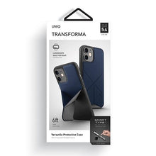 Заредете изображение във визуализатора на галерията – UNIQ etui Transforma iPhone 12 mini 5,4" niebieski/electric blue - TopMag
