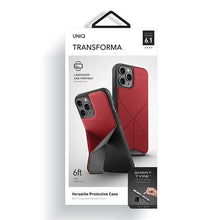 Заредете изображение във визуализатора на галерията – UNIQ etui Transforma iPhone 12/12 Pro 6,1" czerwony/coral red - TopMag
