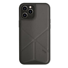 Заредете изображение във визуализатора на галерията – UNIQ etui Transforma iPhone 12/12 Pro 6,1" szary/charcoal grey - TopMag
