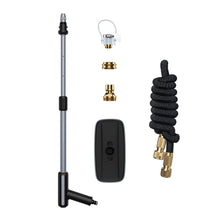 Заредете изображение във визуализатора на галерията – Baseus Clean Guard Multifunctional car wash gun mop hose (7,5 m) black (CRXC01-E01) - TopMag

