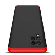 Заредете изображение във визуализатора на галерията – GKK 360 Protection Case Front and Back Case Full Body Cover Samsung Galaxy A42 5G black-red - TopMag
