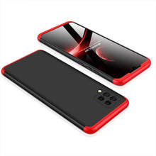 Заредете изображение във визуализатора на галерията – GKK 360 Protection Case Front and Back Case Full Body Cover Samsung Galaxy A42 5G black-red - TopMag
