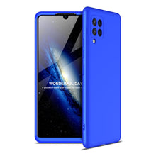 Заредете изображение във визуализатора на галерията – GKK 360 Protection Case Front and Back Case Full Body Cover Samsung Galaxy A42 5G blue - TopMag

