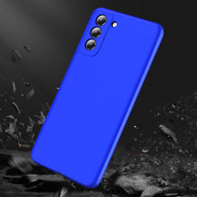 Заредете изображение във визуализатора на галерията – GKK 360 Protection Case Front and Back Case Full Body Cover Samsung Galaxy S21+ 5G (S21 Plus 5G) blue - TopMag
