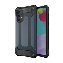 Заредете изображение във визуализатора на галерията – Hybrid Armor Case Tough Rugged Cover for Samsung Galaxy A52s 5G / A52 5G / A52 4G blue - TopMag
